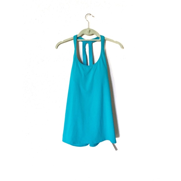 Fabletics Tops - NWT Fabletics Aqua Blue Workout Tank Fabletics Tops - NWT Fabletics Aqua Blue Workout Tank